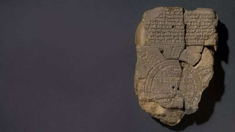Antik Babil Haritasında Nuh'un Gemisi İzleri