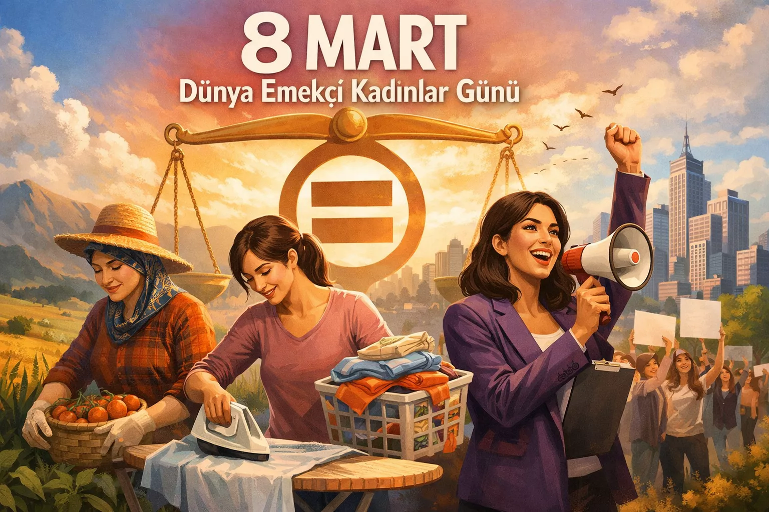 8 Mart Dünya Emekçi Kadınlar Günü: Kadının Görünmeyen Emeği ve Toplumsal Eşitlik Arayışı