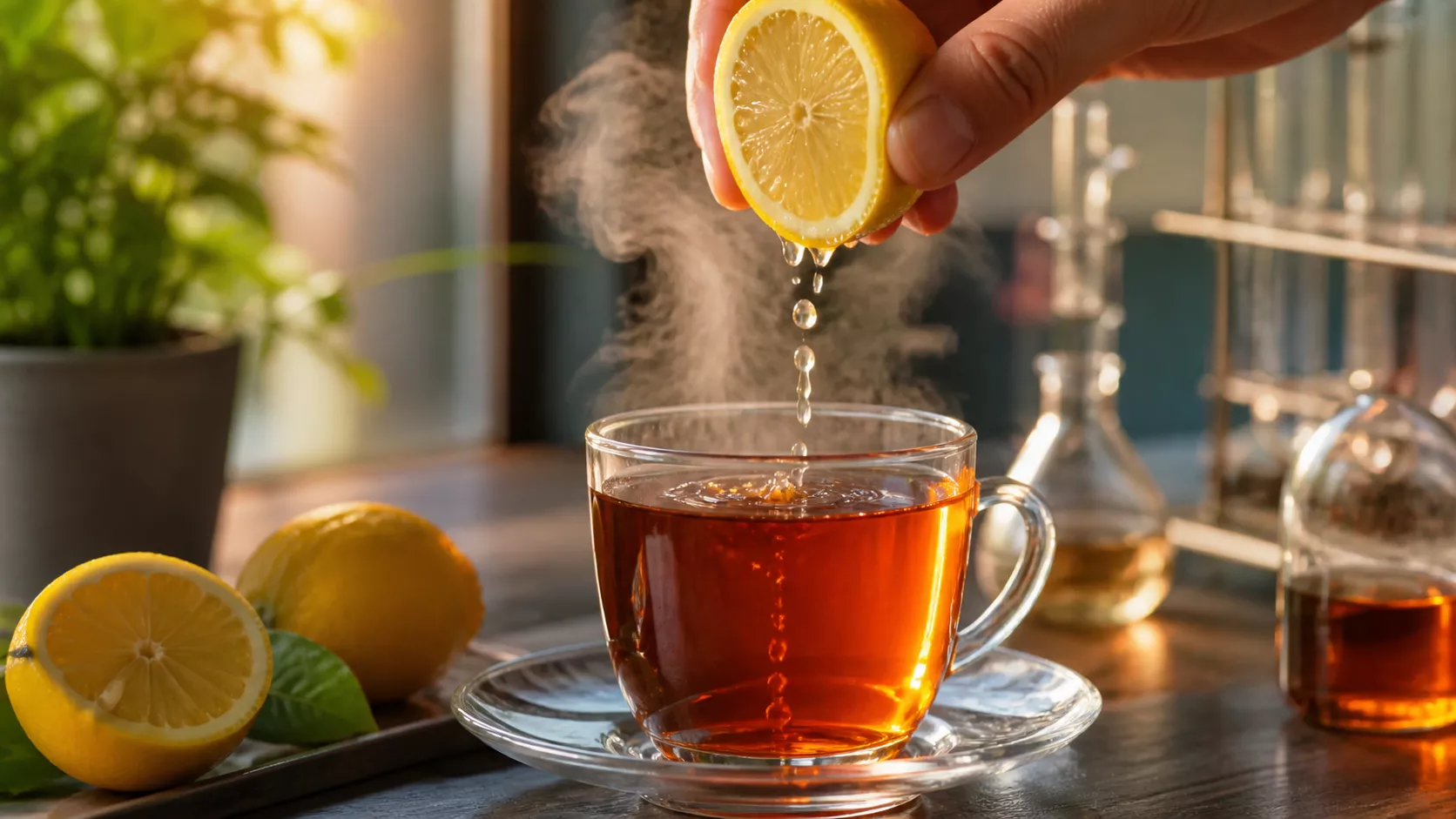 Çaya Limon Eklemek: Biyokimyasal Etkileşimler ve Klinik Sonuçlar